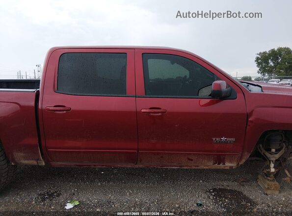 3GCUKREC6JG412150 2018 CHEVROLET SILVERADO Red Панорамний вид салону 360°