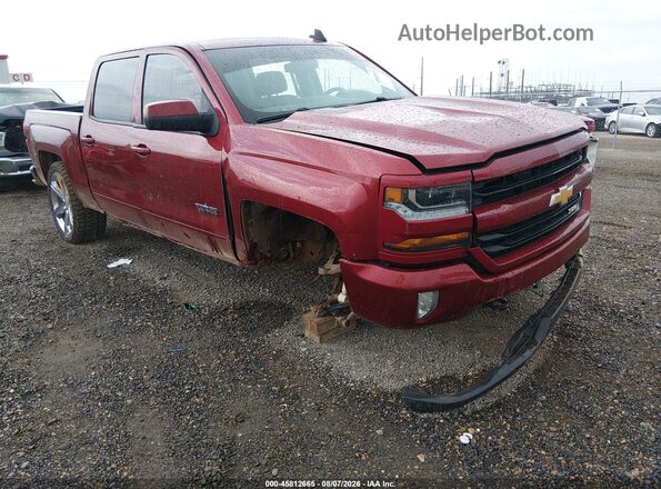 3GCUKREC6JG412150 2018 CHEVROLET SILVERADO Red 