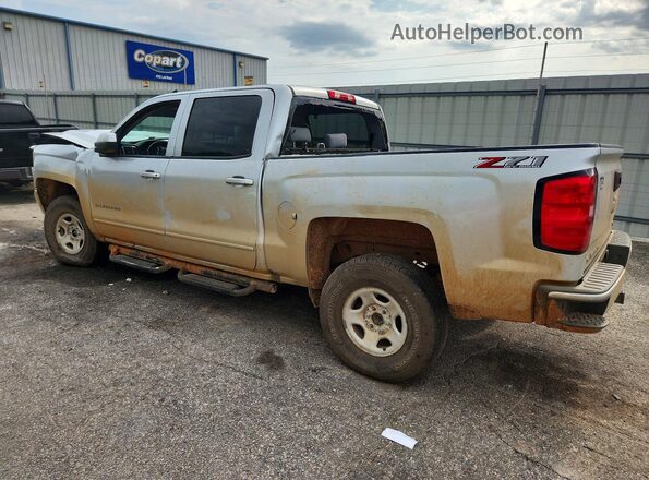 3GCUKREC6JG437890 2018 CHEVROLET SILVERADO Silver Задня ліва чверть