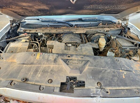 3GCUKREC6JG437890 2018 CHEVROLET SILVERADO Silver Вид задньої частини салону