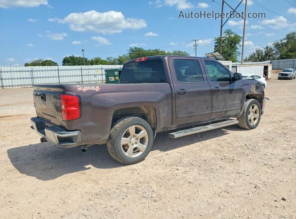 3GCUKREC7GG186855 2016 CHEVROLET SILVERADO Brown უკანა მარჯვენა