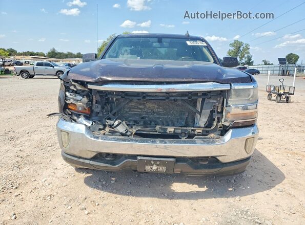 3GCUKREC7GG186855 2016 CHEVROLET SILVERADO Brown წინა ხედი