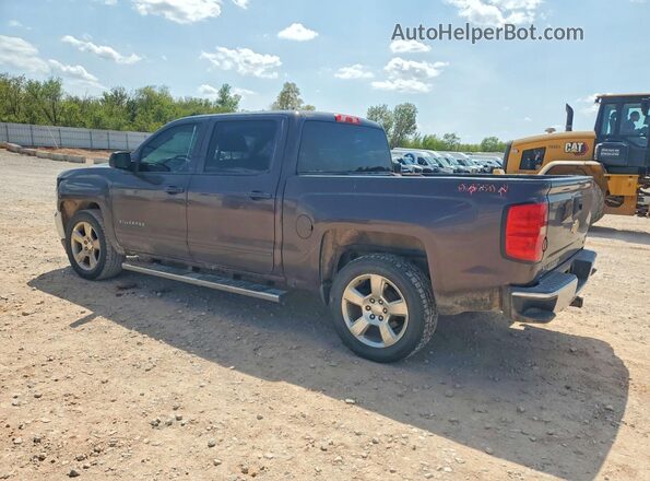 3GCUKREC7GG186855 2016 CHEVROLET SILVERADO Brown უკანა მარცხენა