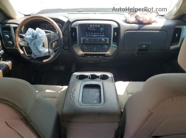 3GCUKREC7GG186855 2016 CHEVROLET SILVERADO Brown წინა პანელის ხედი