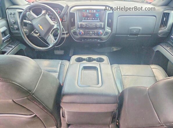 3GCUKREC7GG368331 2016 CHEVROLET SILVERADO Burgundy Vista del salpicadero