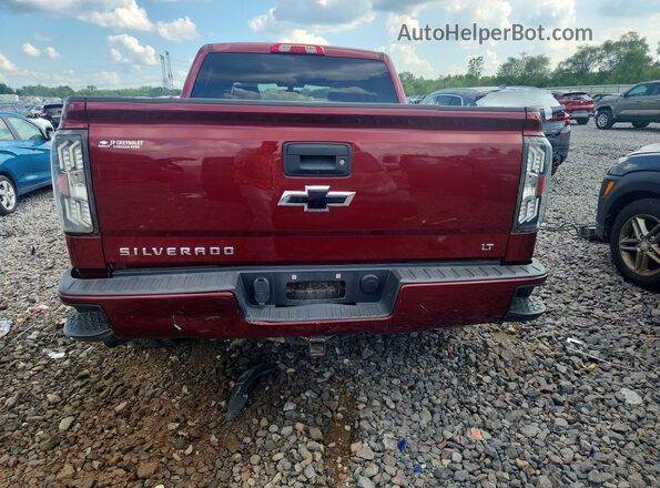 3GCUKREC7GG368331 2016 CHEVROLET SILVERADO Burgundy Vista trasera