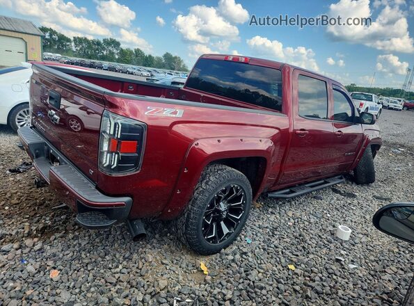 3GCUKREC7GG368331 2016 CHEVROLET SILVERADO Burgundy Trasero derecho