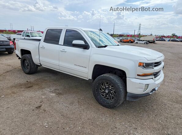 3GCUKREC7HG347805 2017 CHEVROLET SILVERADO White Передня права чверть