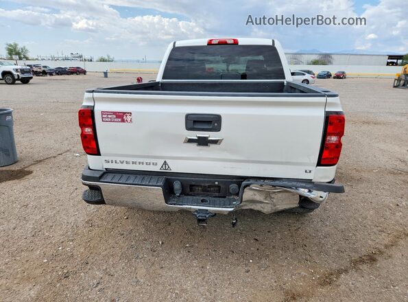 3GCUKREC7HG347805 2017 CHEVROLET SILVERADO White Вид ззаду