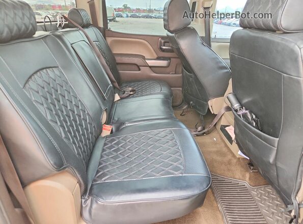 3GCUKREC7HG347805 2017 CHEVROLET SILVERADO White Вид задніх сидінь