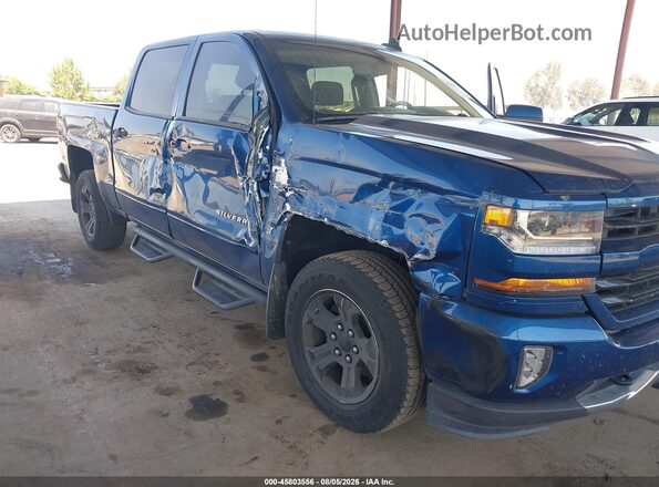 3GCUKREC7HG466342 2017 CHEVROLET SILVERADO Blue Widok z przodu