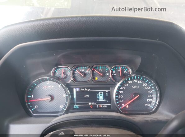 3GCUKREC7HG466342 2017 CHEVROLET SILVERADO Blue Widok tylnych siedzeń