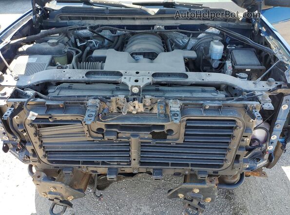 3GCUKREC7HG475199 2017 CHEVROLET SILVERADO Blue Rear interior view