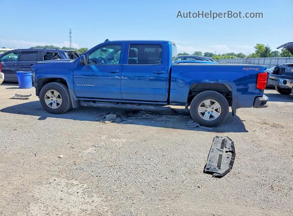3GCUKREC7HG475199 2017 CHEVROLET SILVERADO Blue Rear left