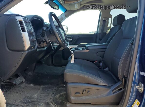 3GCUKREC7HG475199 2017 CHEVROLET SILVERADO Blue Front interior view