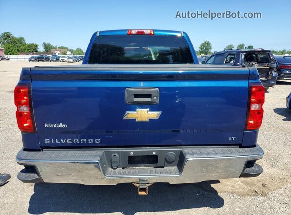3GCUKREC7HG475199 2017 CHEVROLET SILVERADO Blue Rear view