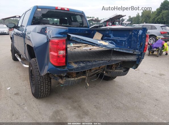 3GCUKREC7JG350421 2018 CHEVROLET SILVERADO Синий Вид спереди