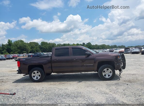 3GCUKREC8GG303875 2016 CHEVROLET SILVERADO Burgundy Սալոնի հետևի տեսք