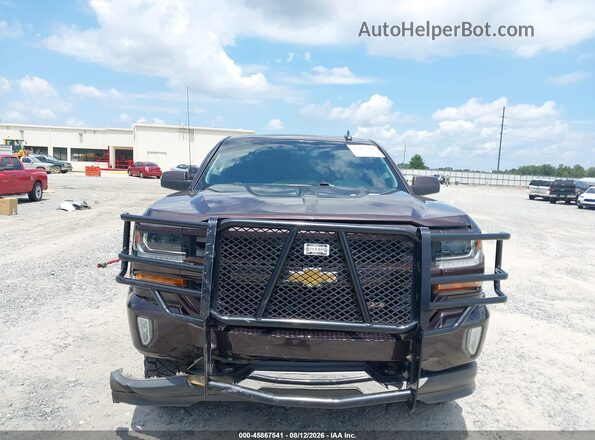 3GCUKREC8GG303875 2016 CHEVROLET SILVERADO Burgundy Սարքավորումների վահանակի տեսք