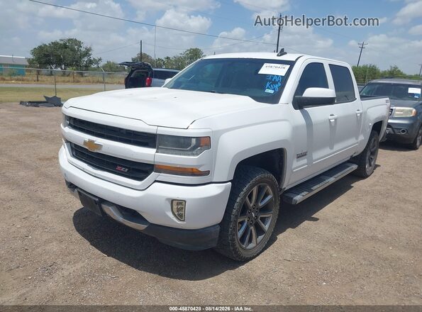 3GCUKREC8HG466429 2017 CHEVROLET SILVERADO White Vista tres cuartos delantera izquierda