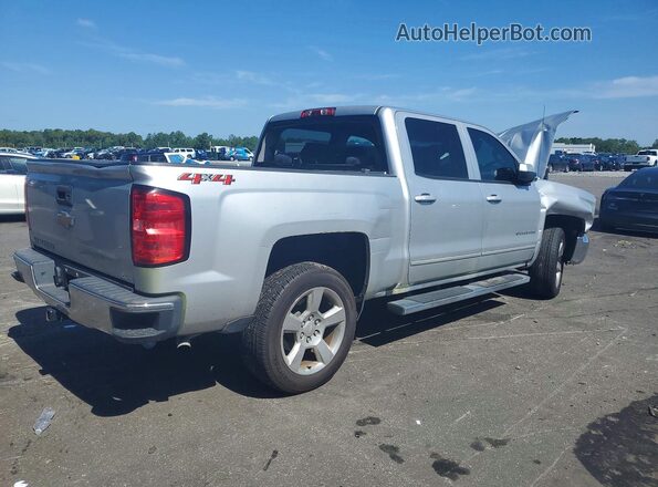 3GCUKREC8JG497329 2018 CHEVROLET SILVERADO Silver Trasero derecho