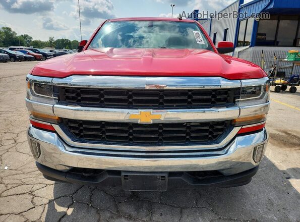 3GCUKREC8JG603827 2018 CHEVROLET SILVERADO Red Vista frontal
