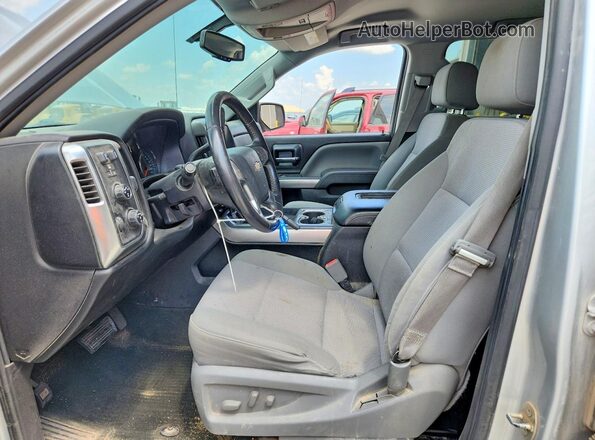 3GCUKREC9GG215739 2016 CHEVROLET SILVERADO Silver Widok wnętrza z przodu