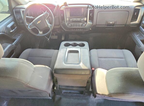 3GCUKREC9GG292630 2016 CHEVROLET SILVERADO Белый Вид панели приборов