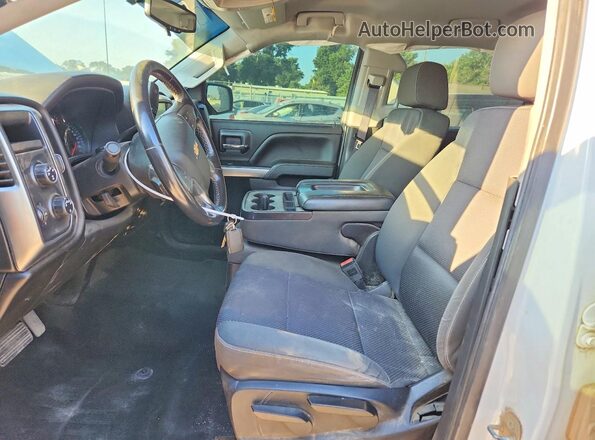 3GCUKREC9GG292630 2016 CHEVROLET SILVERADO Белый Вид салона спереди