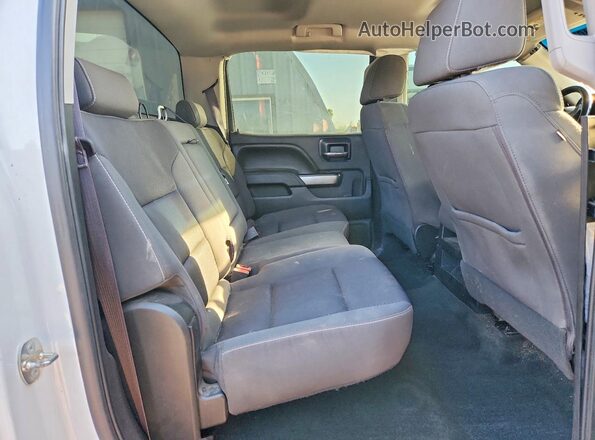 3GCUKREC9GG292630 2016 CHEVROLET SILVERADO Белый Вид задних сидений