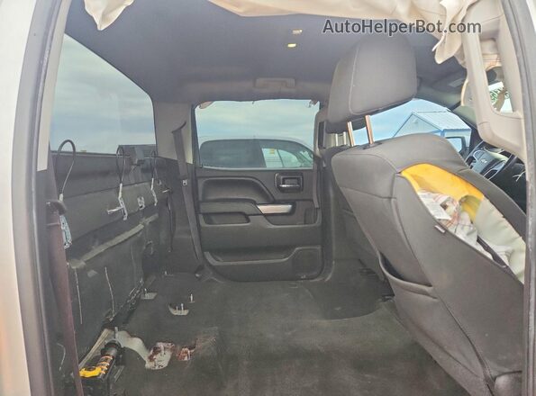 3GCUKREC9GG311421 2016 CHEVROLET SILVERADO Silver Rear seats view