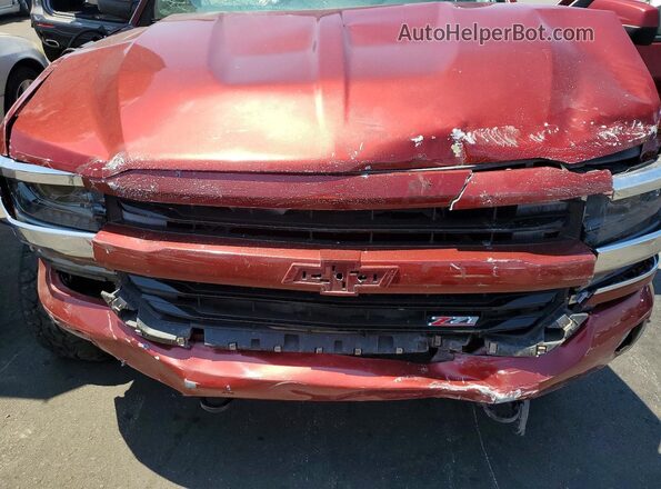 3GCUKREC9GG361798 2016 CHEVROLET SILVERADO Burgundy Սալոնի հետևի տեսք
