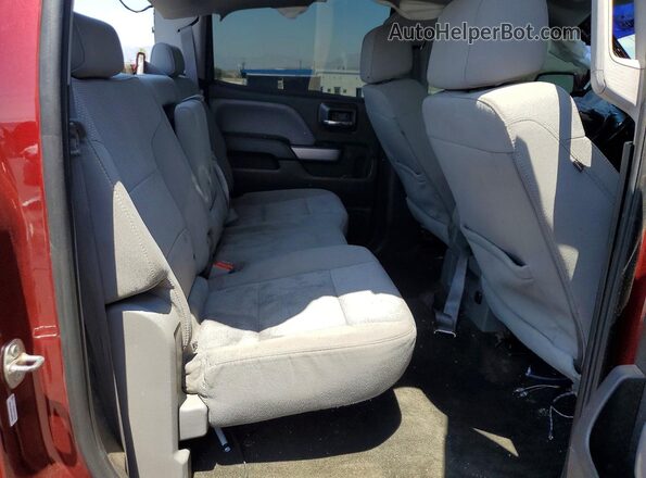 3GCUKREC9GG361798 2016 CHEVROLET SILVERADO Burgundy Հետևի նստատեղերի տեսք