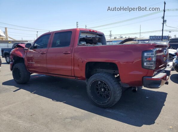 3GCUKREC9GG361798 2016 CHEVROLET SILVERADO Burgundy Հետևի ձախ