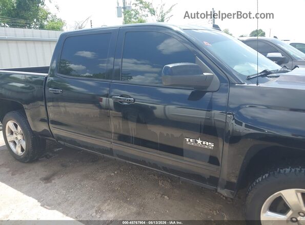 3GCUKREC9HG121510 2017 CHEVROLET SILVERADO Black Widok wnętrza z tyłu