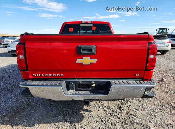 3GCUKREC9HG190682 2017 CHEVROLET SILVERADO Red Հետևի տեսք