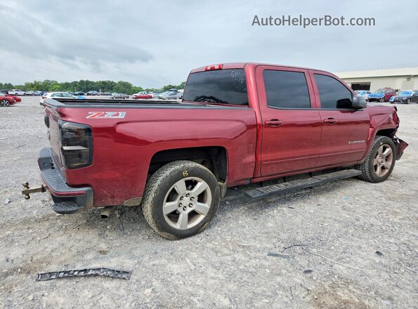 3GCUKREC9HG199544 2017 CHEVROLET SILVERADO Maroon Tył prawy