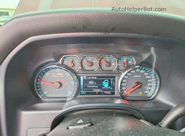 3GCUKREC9HG199544 2017 CHEVROLET SILVERADO Maroon Widok zestawu wskaźników