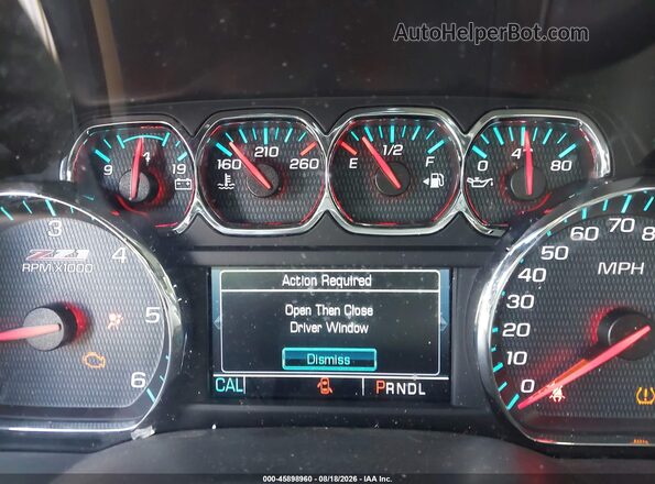 3GCUKREC9HG273898 2017 CHEVROLET SILVERADO Gray Вид задніх сидінь