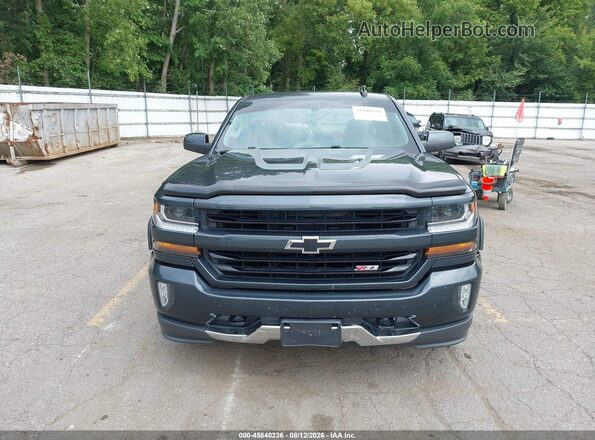 3GCUKREC9HG320993 2017 CHEVROLET SILVERADO Black Vista del cuadro de instrumentos