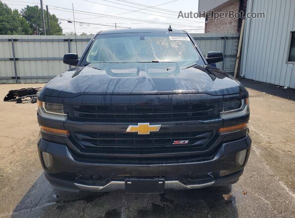 3GCUKREC9HG485295 2017 CHEVROLET SILVERADO Black Widok z przodu