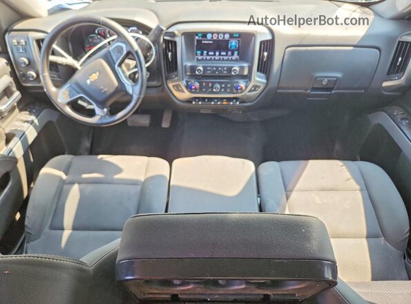 3GCUKREC9JG147756 2018 CHEVROLET SILVERADO Black Вид панелі приладів