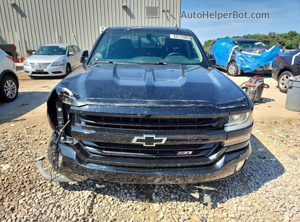 3GCUKREC9JG147756 2018 CHEVROLET SILVERADO Black Вид спереду