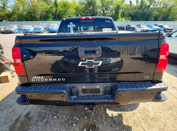 3GCUKREC9JG147756 2018 CHEVROLET SILVERADO Black Вид ззаду