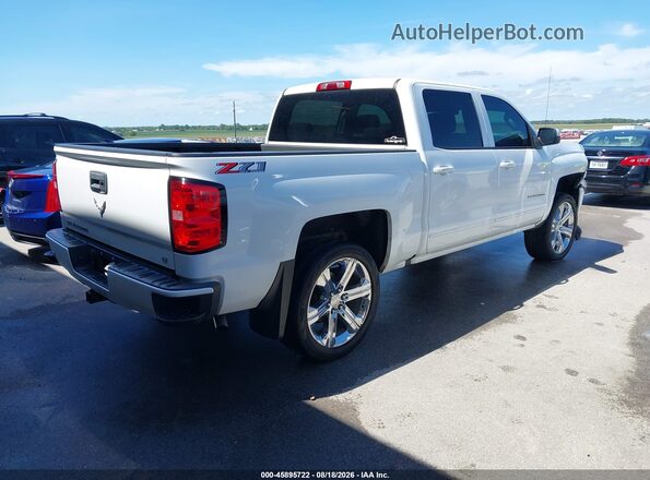 3GCUKREC9JG626761 2018 CHEVROLET SILVERADO Белый Задняя правая четверть