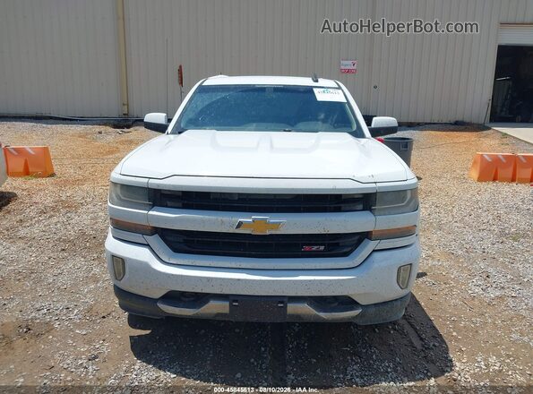3GCUKRECXGG144700 2016 CHEVROLET SILVERADO White Vista del cuadro de instrumentos