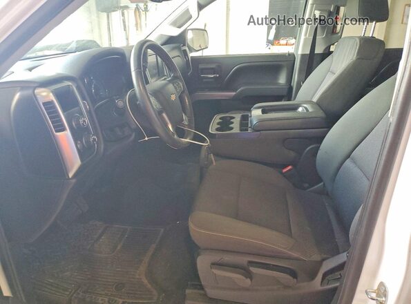 3GCUKRECXGG183657 2016 CHEVROLET SILVERADO White Widok wnętrza z przodu