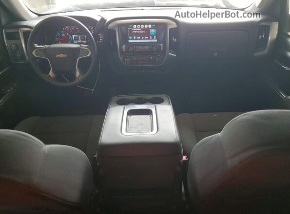 3GCUKRECXGG183657 2016 CHEVROLET SILVERADO White Widok deski rozdzielczej