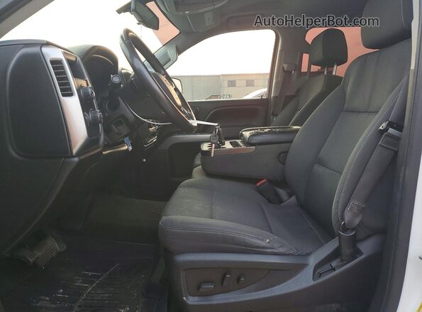 3GCUKRECXGG257627 2016 CHEVROLET SILVERADO White წინა სალონის ხედი
