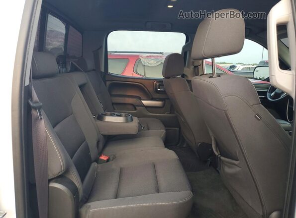 3GCUKRECXGG257627 2016 CHEVROLET SILVERADO White უკანა სავარძლების ხედი
